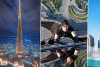 Tajemství nejvyšší budovy světa: Mrakodrap pojme celé město a Tom Cruise z něj visel na laně!