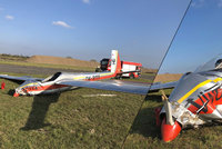 Letadlo se na Opavsku zřítilo k zemi: Pilot utrpěl zranění