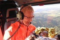 Nezištný anděl v oblacích: Jana Šeblová deset let létala vrtulníkem  u pražské záchranky