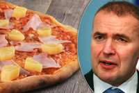 Chtěl zakázat ananas na pizze. „Zašel jsem moc daleko,“ přiznal prezident Islandu