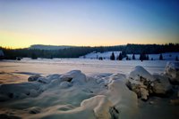 Zima jako v Rusku: Čtvrteční ráno přineslo na Šumavu -22,5 °C. Pozor na mrznoucí mlhy