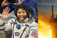 Američanka v ruské raketě: Sojuz napravil fiasko a přistál na vesmírné stanici ISS