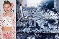 Ta má ale pech! Miley Cyrus minulý měsíc přišla o dům při požáru a teď ji vykradli!