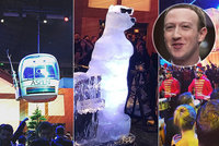 Pompézní vánoční večírek Facebooku: Zuckerberg se plácl přes kapsu! Při dvoudenní párty tekl alkohol proudem