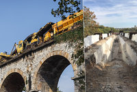 Pražský Semmering je v polovině generální opravy: Stavbaři museli viadukty „vydlabat“