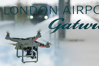 Britská policie našla poblíž letiště poničený dron. Fraška, „tepou“ ji za vyšetřování média