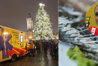 Vánoce a Silvestr pražské záchranky: Kosti v krku jsou spíš mýtus, petardy hrozba