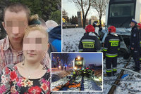 Snoubence Jozefa se Sašou zabil před Vánoci vlak: Rodiny je pohřbí odděleně