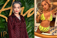 Zpěvačka Rita Ora nezná velikost podprsenky: Hele, jak mi přetékají!