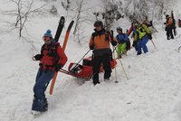 Lavina na Slovensku zavalila lyžaře. Pomoc kamarádů přišla pozdě, už nedýchal