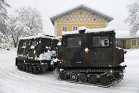 Přívaly sněhu trápí Evropu: V Německu ochromily dopravu, chlapce (†16) zabila v Rakousku lavina