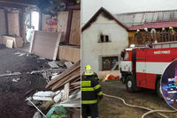 Šestičlenné rodině z Poličky vzal požár střechu nad hlavou: Obec pro ně vypsala sbírku