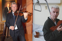 První foto houslisty Svěceného po těžké operaci! Problémy spustil rozvod, přiznal