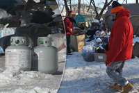 V Chicagu mrzne víc než na Antarktidě: Samaritán zaplatil 70 bezdomovcům hotel