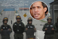 Guaidó vystoupil proti vojákům blokujícím humanitární pomoc: Kati, co páchají genocidu