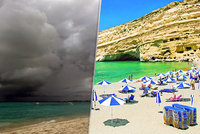 ﻿V dovolenkovém ráji zabíjela bouře: Nejméně dva mrtví na Krétě