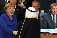 Merkelová, saúdský král či Babiš v oblíbeném letovisku Čechů: „Upřímně nejen o migraci“