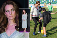 Strach o vyzáblou vévodkyni Kate: Ruce, nohy jako hůlky, kostnatý hrudník! Rok od porodu Louise...