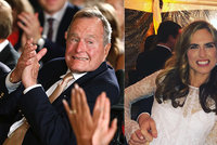Další svatba u Bushů: Exprezidentova vnučka je pod čepcem, oddala ji starší sestra