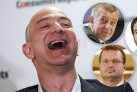 Nejbohatším mužem světa je šéf Amazonu. Do žebříčku miliardářů „nakouklo“ osm Čechů