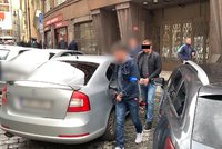 Razie v centru Prahy: Policisté zadrželi skupinu převaděčů