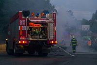 Firmu na Náchodsku zasáhl velký požár: Škoda přesáhne 100 milionů