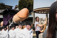 Ulice zaplavily tisíce penisů: Japonský svátek připomíná erotický veletrh