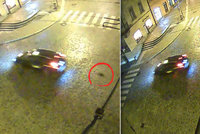 Taxík vláčel psa ulicemi Jihlavy: Hororovou scénu natočily kamery