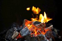 Podivín se svíčkou a pobožným obrázkem meditoval v lese u ohně: Strážníkům lhal