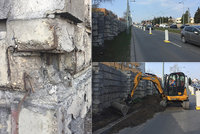 Zúžení na Bělohorské potrápí řidiče až do srpna:  Nedaleko Vypichu opravovují protihlukovou stěnu