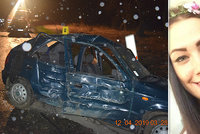 Opilý řidič narazil do stromu: Krásná Lenka nehodu nepřežila