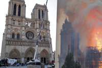Poničenou Notre-Dame potrápila vedra. Ze stropu katedrály padalo kamení, práce na obnově stojí