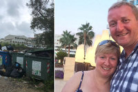 Horor místo luxusní dovolené: Manžele na Korfu zaskočily hory odpadků a netekoucí voda