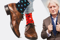 Na den lichých ponožek si můžete vzít každou jinou. Špaček zmínil barevnou naději