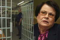 České věznice přetékají, Benešová má plán: „Hodné“ vězně pustí ven?