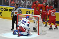 Čeští hokejisté podlehli sborné. Zápas s Ruskem prohráli 0:3
