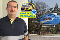 Lékař pražské letecké záchranky David (47): Zažil nehodu vrtulníku, setkal se i s úžasnou solidaritou