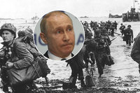 Putin „ostrouhal“. Francouzi ho nepozvali na oslavy Dne D v Normandii