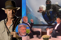 Odvážnější než Indiana Jones: Harrison Ford (76) vyskočil z letadla!