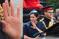 Klenot pro Meghan za porod?! Tajemství nového prstenu vévodkyně odhaleno