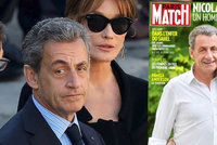 „Prcek“ Sarkozy vyrostl? Exprezident je na obálce časopisu o hlavu vyšší než manželka