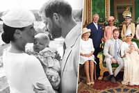 Přísně tajné křtiny Archieho: Královský pár zveřejnil první fotografie! Za kmotry šly sestry princezny Diany?