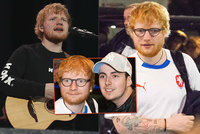 Hned po koncertu zmizel! Bývalý bezdomovec Ed Sheeran odletěl v českém úboru