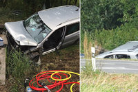 Smutná nehoda u Poděbrad: Žena (†92) zaklíněná v autě zemřela