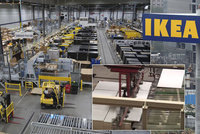 IKEA zavírá továrnu na police a skříňky. Závod je jediný v USA