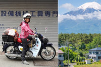 Dominika (už zase) na cestě: Mladá cestovatelka na motorce tentokrát objevuje Japonsko