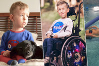 Adámek (6) má vzácnou chorobu: Na vozíku do konce života. A čeká ho náročná operace
