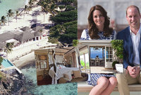 Přepychová dovolená Kate a Williama: 1,5 milionu za soukromý ostrov v Karibiku i s komorníkem!