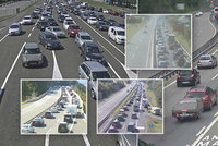 Dovolenkáři v Rakousku ucpali dálnice. Na cestě do Chorvatska si postojí i Češi