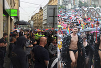 ŽIVĚ: Prague Pride: Město se obléklo do duhových barev! „Do plynu,“ křičeli extremisté na účastníky pochodu